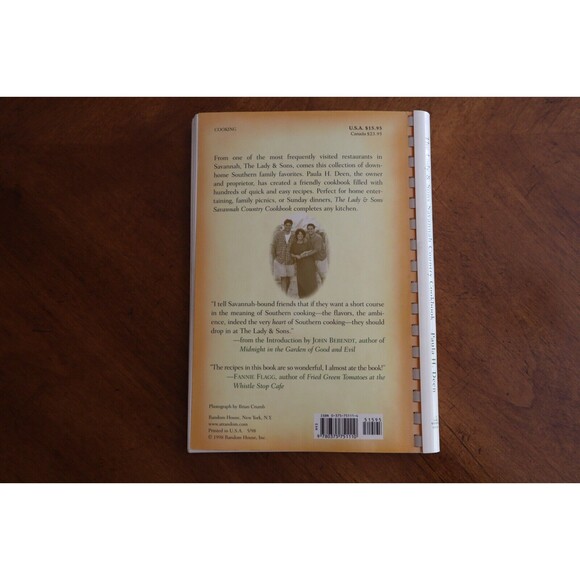 Paula Deen Cookbook Lot The Lady & Sons Savannah Country Too Set Spiral + Whistl - Picture 5 of 12